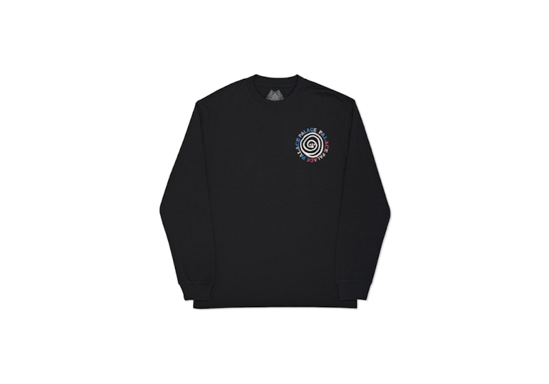 Palace San Swirly Longsleeve Black