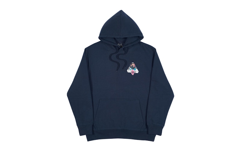 Palace Sans Ferg Hood Navy