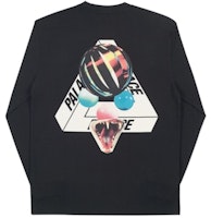 Camiseta de Manga Larga Palace Sans Ferg Negra Order Camiseta de Manga Larga Palace Sans Ferg Negra