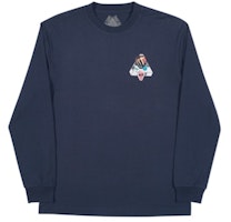 Palace Sans Ferg Longsleeve T-Shirt Navy Palace Sans Ferg Longsleeve T-Shirt Navy