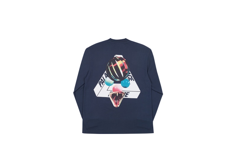 Order Palace Kaos Lengan Panjang Sans Ferg Navy