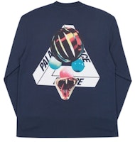 Palace Sans Ferg 长袖T恤 海军蓝 Order Palace Sans Ferg 长袖T恤 海军蓝