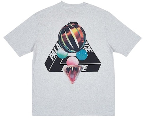 Palace Sans Ferg T-Shirt Grey Marl Order Palace Sans Ferg T-Shirt Grey Marl