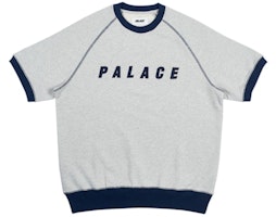 Palace Short Crew Grey Grey Marl/Navy Palace Short Crew Grey Grey Marl/Navy