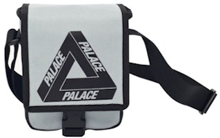Palace Shot Bag Black/Silver Palace Shot Bag Black/Silver