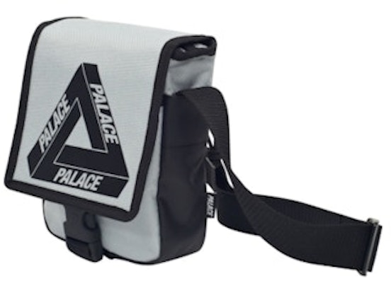 Palace Shot Bag Black/Silver Order Palace Shot Bag Black/Silver