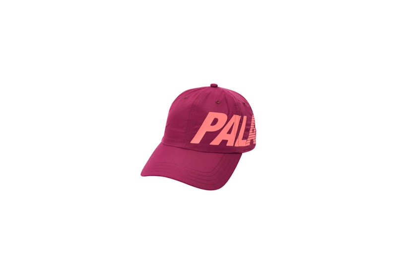 Palace Side-Slide 6-Panel Burgundy