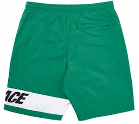 Palace Side Shorts Green/White Order Palace Side Shorts Green/White