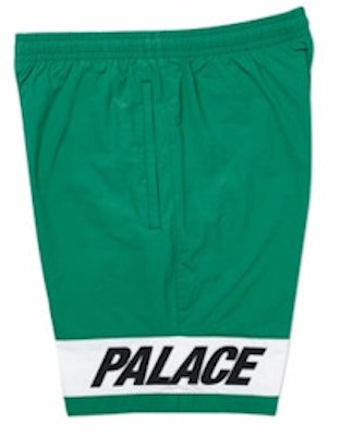 Palace Side Shorts Green/White Lookbook Palace Side Shorts Green/White
