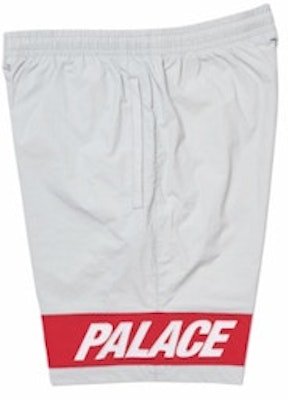 Palace Side Shorts Grey/Red Lookbook Palace Side Shorts Grey/Red