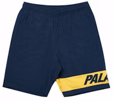 Palace Side Shorts Navy/Yellow Palace Side Shorts Navy/Yellow