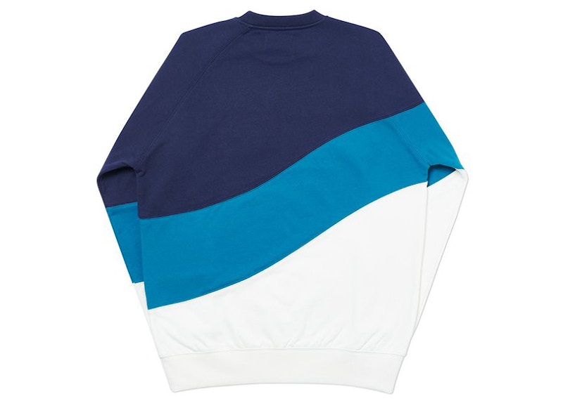 Palace Sign Das Waver Crew Navy/Blue/White 圖 2