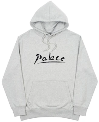 皇宮標誌連帽衫灰色混紡 Buy 皇宮標誌連帽衫灰色混紡