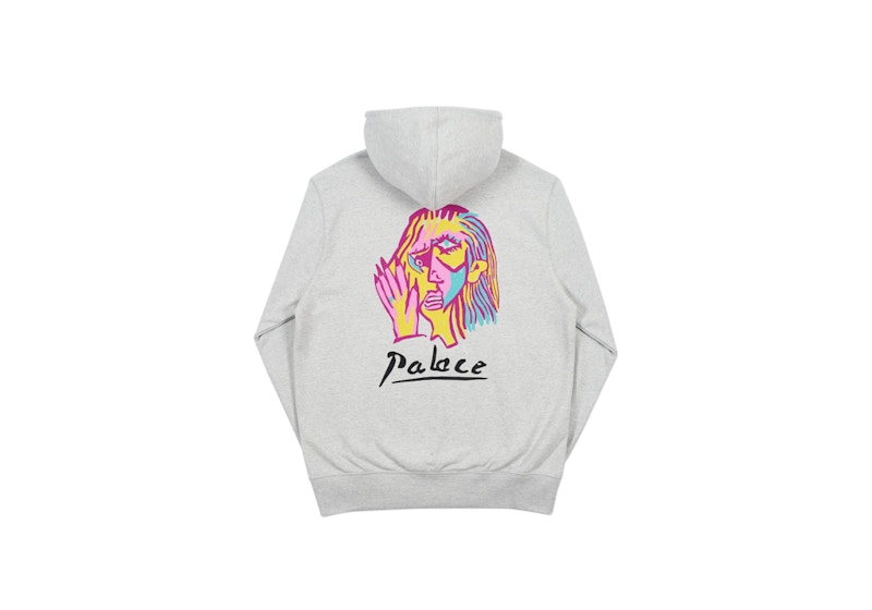 Palace Signature Hood Grey Marl 圖 2