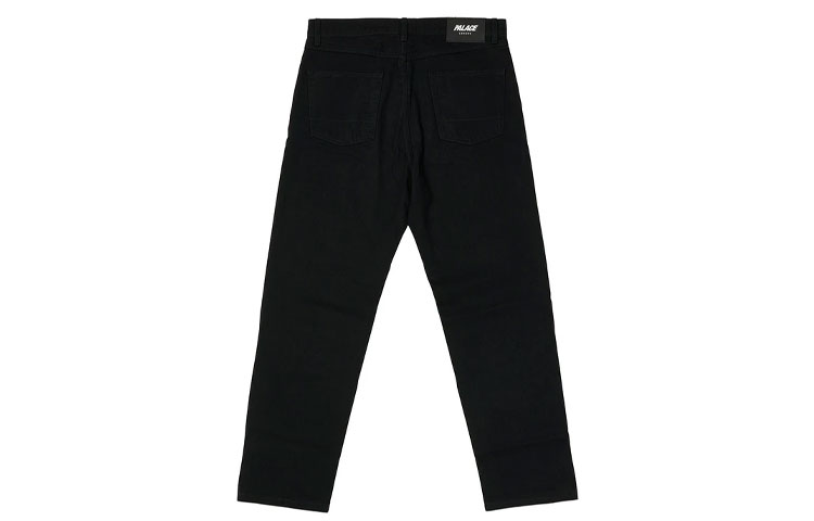 Lookbook PALACE Single Rinse Unisex Seluar Jeans Hitam Denim P20D008