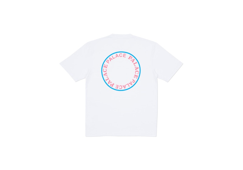 Order 팰리스 서클 티셔츠 (화이트/블루/레드) 
