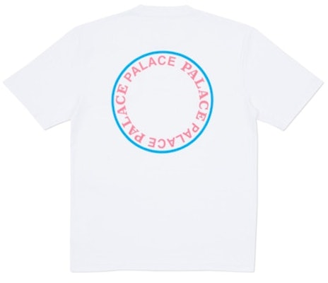 Palace Sircle T-Shirt White/Blue/Red Order Palace Sircle T-Shirt White/Blue/Red