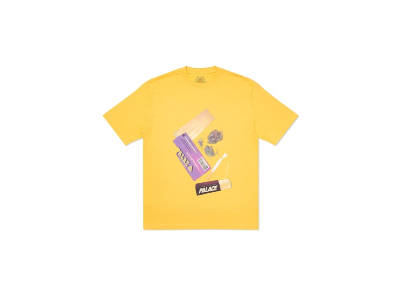 Buy Palace Skin Up Monsieur Kemeja-T Kuning