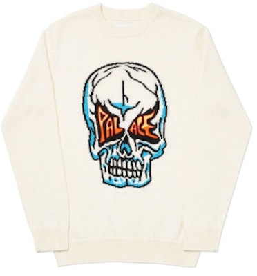 Palace Skull Knit White Buy Palace Skull Knit White