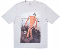 Palace Slick T-Shirt Grey Marl Palace Slick T-Shirt Grey Marl