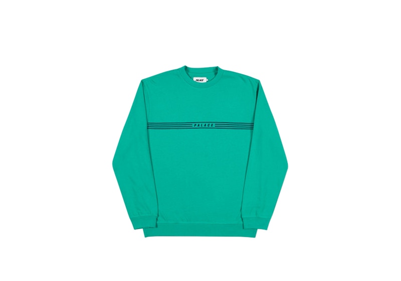 Palace Slicky Crew Green