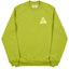Buy Palace Slub Crew Green