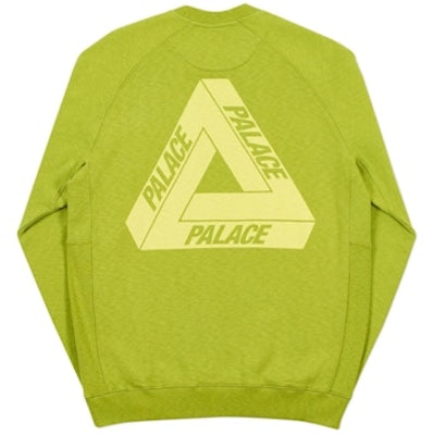 Palace Slub Crew Green Order Palace Slub Crew Green