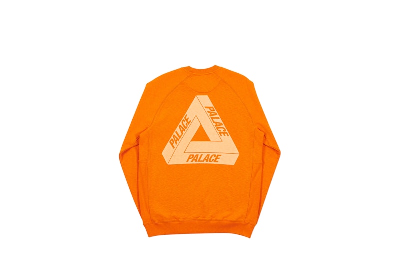 Order Palace Slub Crew Orange
