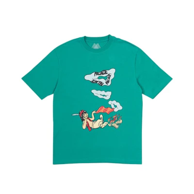 Palace Smoke Sig T-Shirt Sea Green