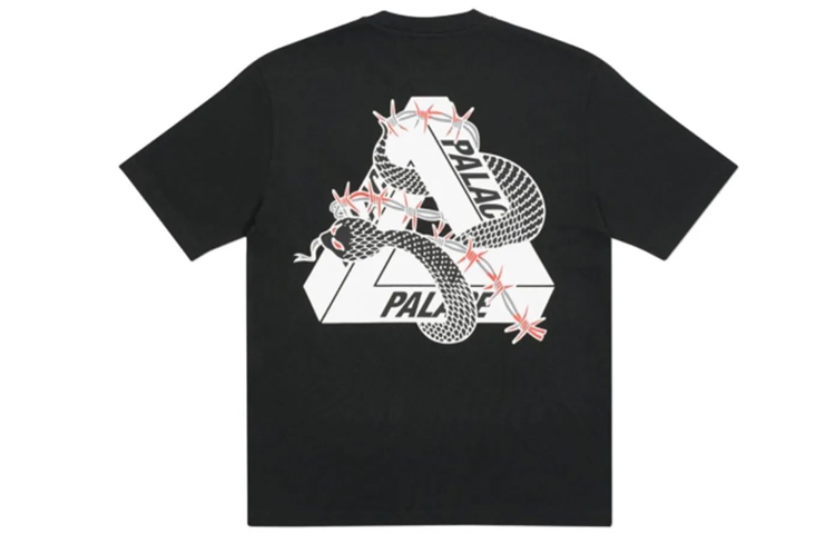 PALACE Snake Logo Unisex Couple T-shirt Black PAL-FW20-02 圖 2