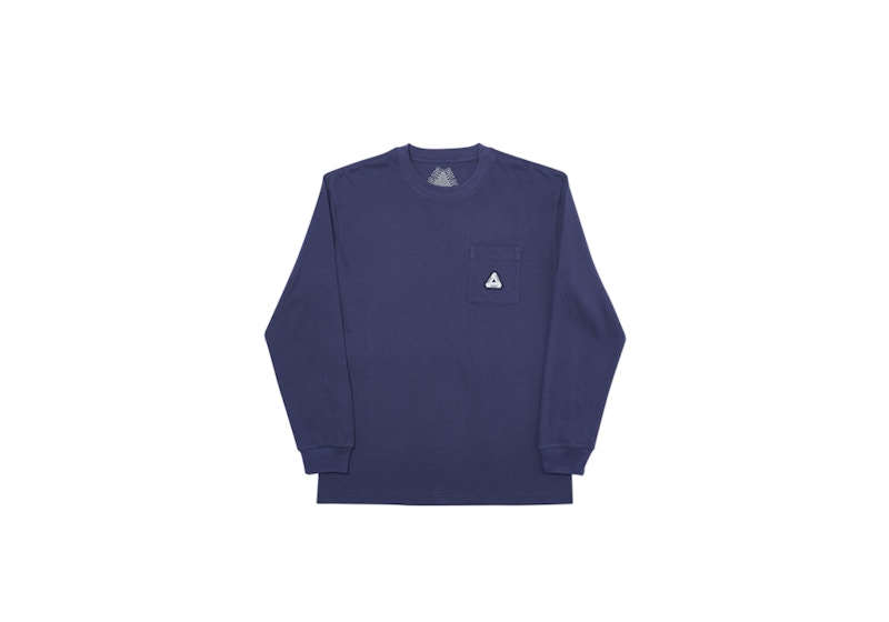 Buy パレス Sofar ポケット ロンT (FW19) ネイビー
