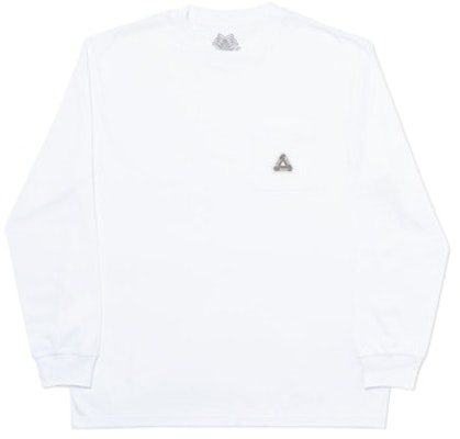 Palace Sofar Pocket (FW19) Baju Lengan Panjang Putih Buy Palace Sofar Pocket (FW19) Baju Lengan Panjang Putih