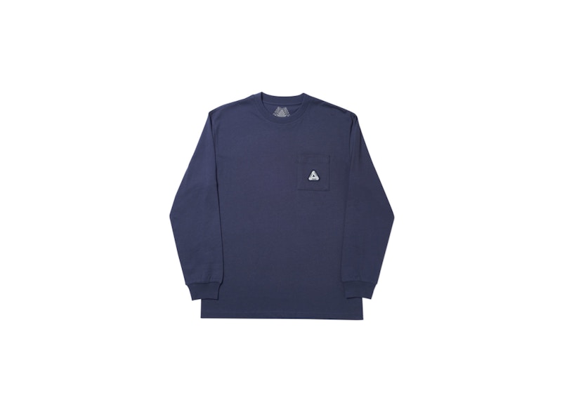 Palace Sofar Pocket Longsleeve Navy