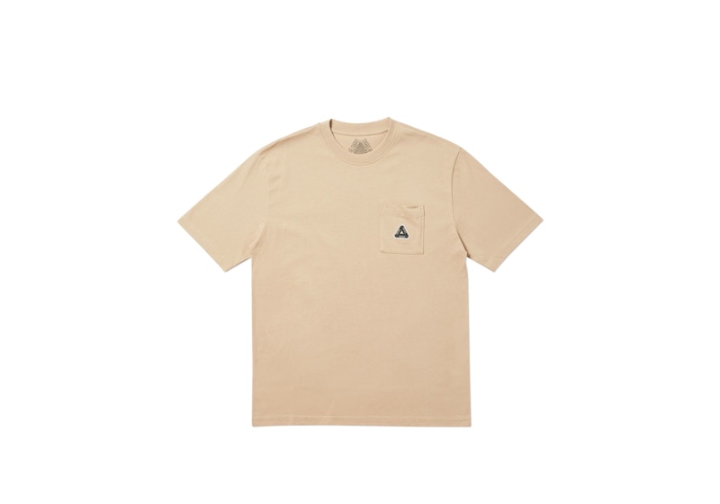 Palace Sofar Pocket T-Shirt (FW19) Sesame
