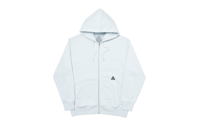 Palace Sofar Zip Hood Ice White