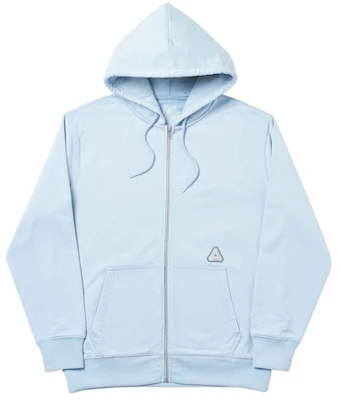 Palace Sofar Zip Hood Light Blue Buy Palace Sofar Zip Hood Light Blue
