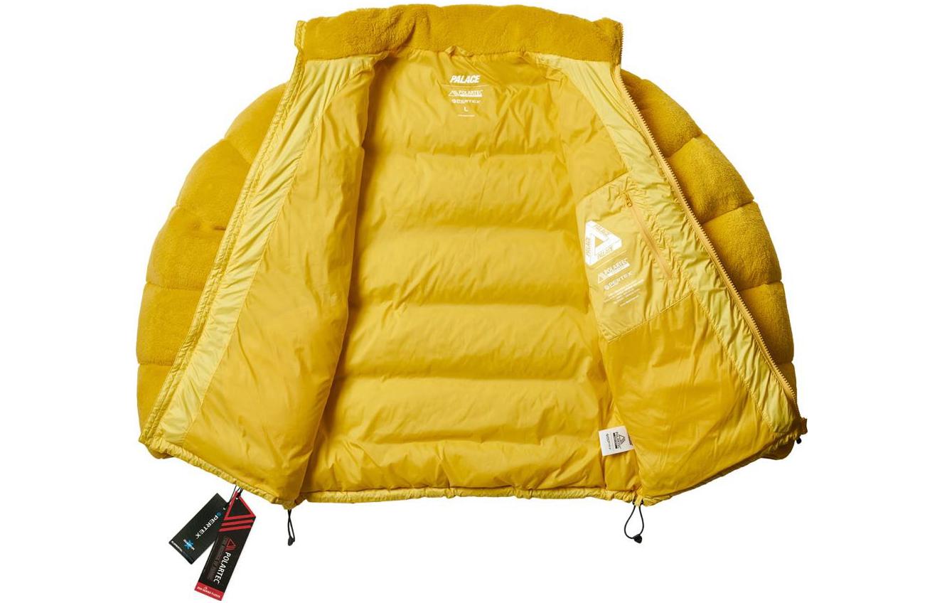 Shop PALACE Solid Logo Print Padded Down Jacket Unisex P23JK190