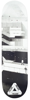 Palace Southbank 8.25 Skateboard Deck Black/White Buy Palace Southbank 8.25 Skateboard Deck Black/White