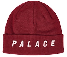 Palace Spacer Beanie Burgundy Palace Spacer Beanie Burgundy