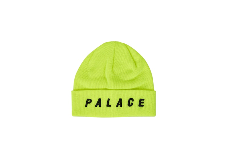 Palace Spacer Beanie Fluro Yellow
