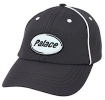 Palace Speedway Shell 6-Panel (SS20) Black Palace Speedway Shell 6-Panel (SS20) Black