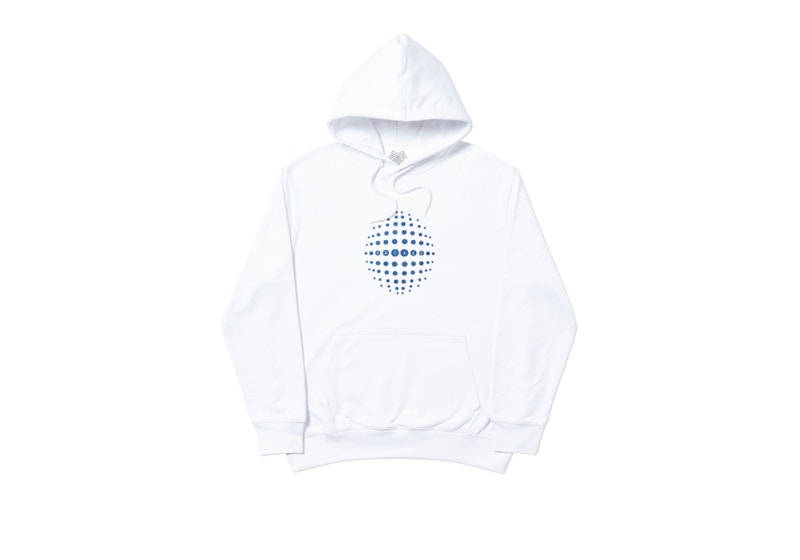 Buy Palace Sphere Hoodie Putih