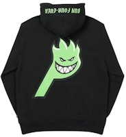 Palace Spitfire Live To Bun Hood Black Palace Spitfire Live To Bun Hood Black