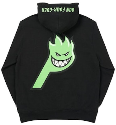 Palace Spitfire Live To Bun Hood Black Buy Palace Spitfire Live To Bun Hood Black