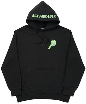 Palace Spitfire Live To Bun Hood Black Order Palace Spitfire Live To Bun Hood Black