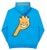 Palace Spitfire Live To Bun Hood Blue