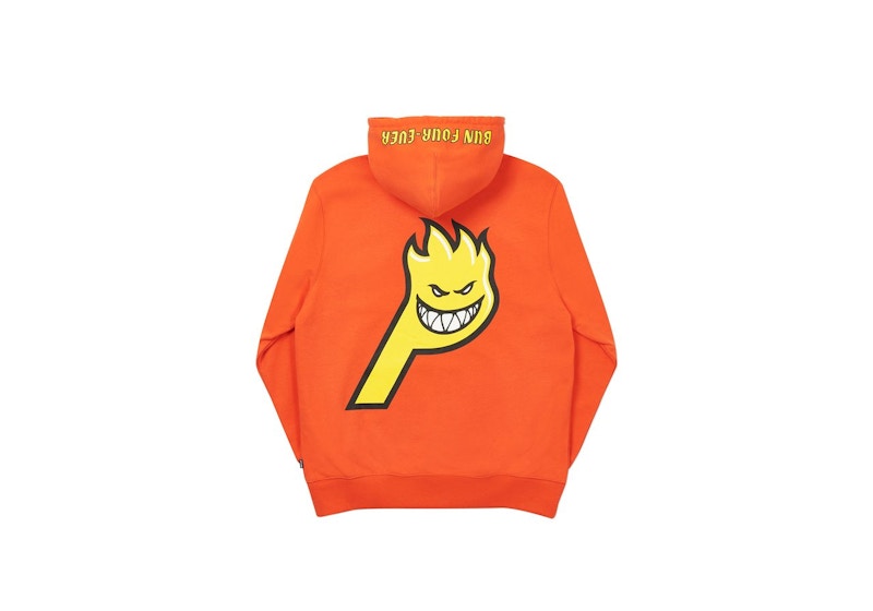 Buy Palace Spitfire Live To Bun Hood Orange Tua