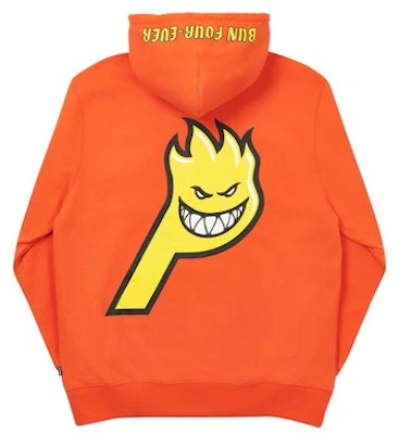 Palace Spitfire Live To Bun Hood Orange Tua Buy Palace Spitfire Live To Bun Hood Orange Tua