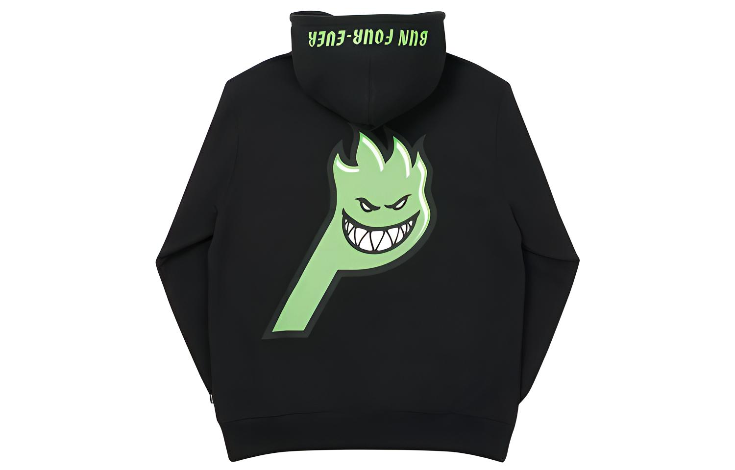 PALACE Spitfire Live To Burn Graphic Hoodie Unisex Black P19HD012