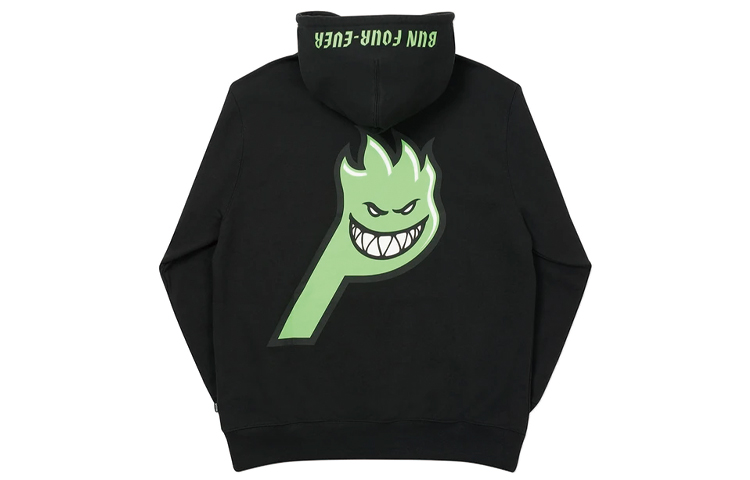 PALACE Spitfire Live To Burn Graphic Hoodie Unisex Black P19HD012 圖 2
